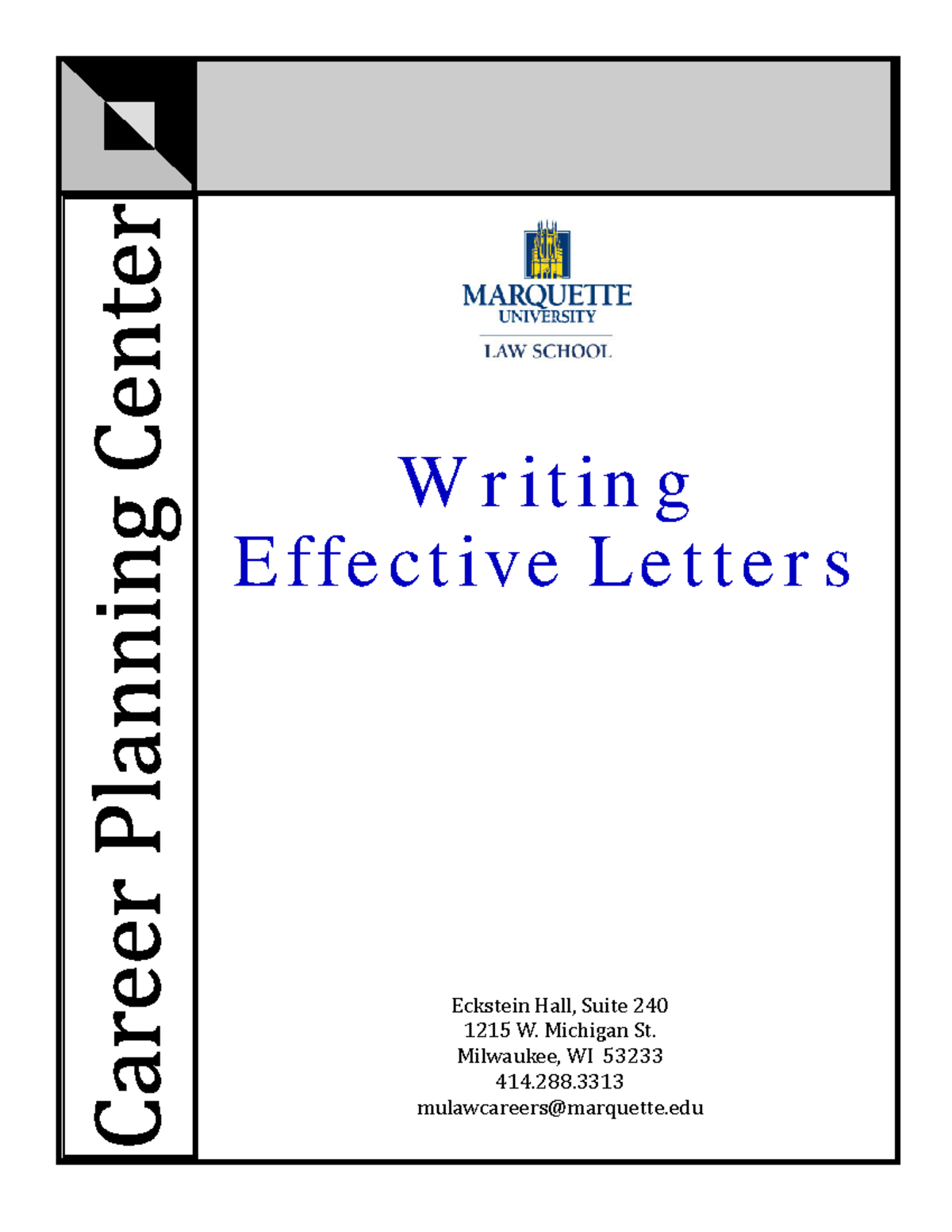 Writing-Effective-Letters S - W ritin g Effe ctive Le tte rs Eckstein ...