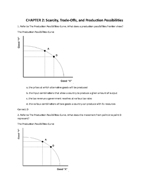 [Solved] Why is the shape of the production possibilities frontier PPF ...