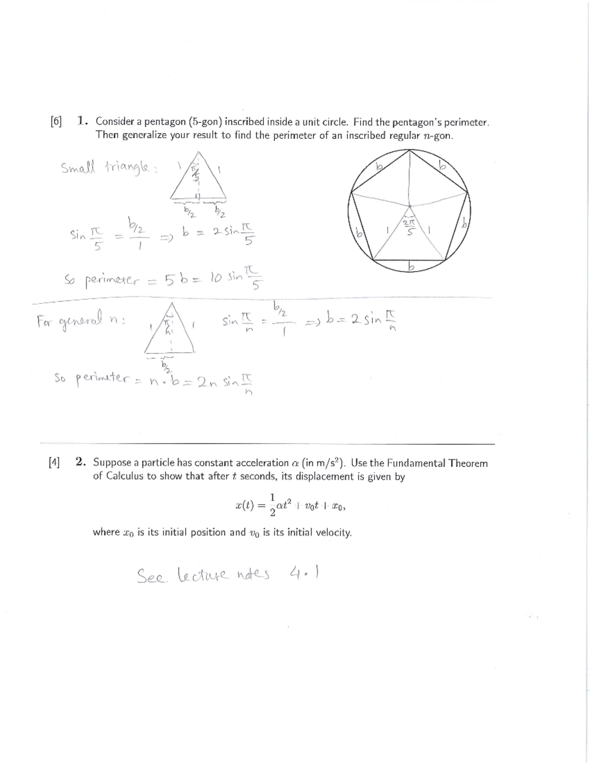 Practicefinal-soln - Practice Final Solutions - MATH 155 - Studocu