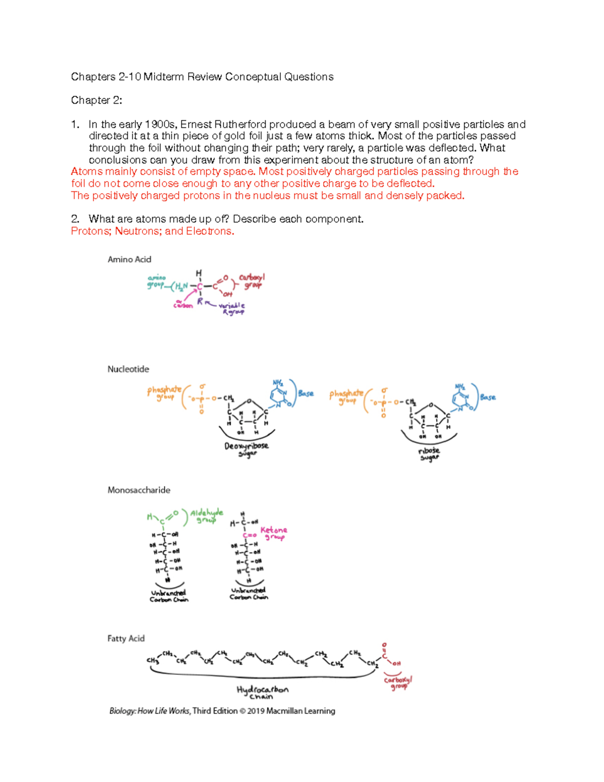 Untitled 2 copy - MIDTERM SUMMARY - Chapters 2-10 Midterm Review ...