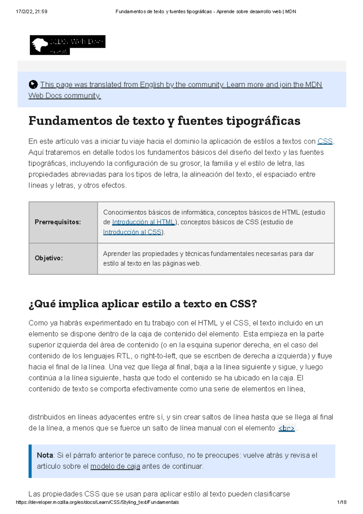 Fundamentos De Texto Y Fuentes Tipográficas - Aprende Sobre Desarrollo ...