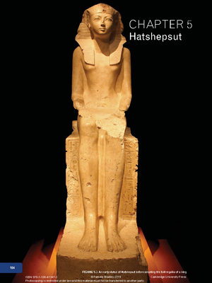 Personality study Hatshepsut - The historical context, including ...