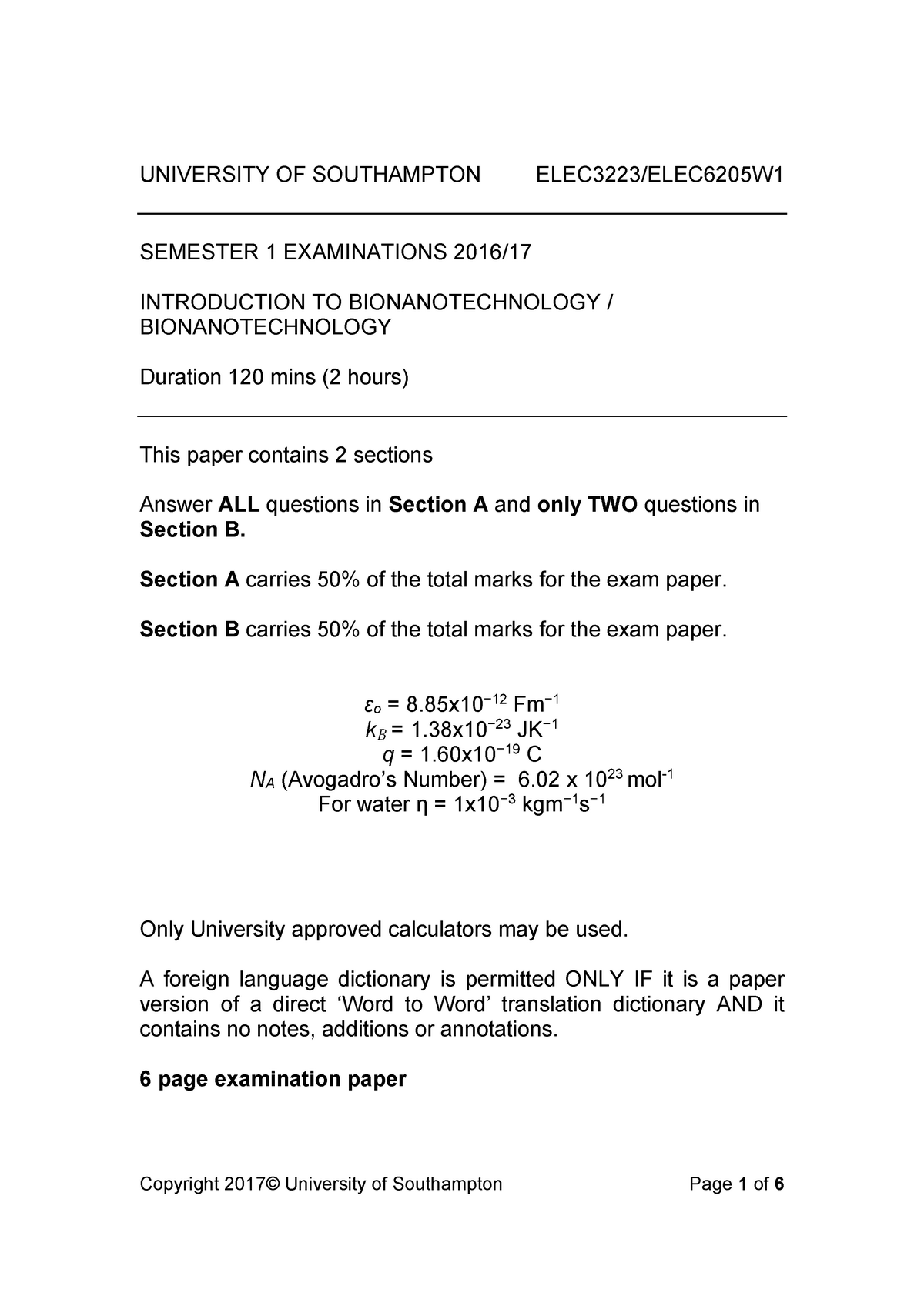 e assignments university of southampton