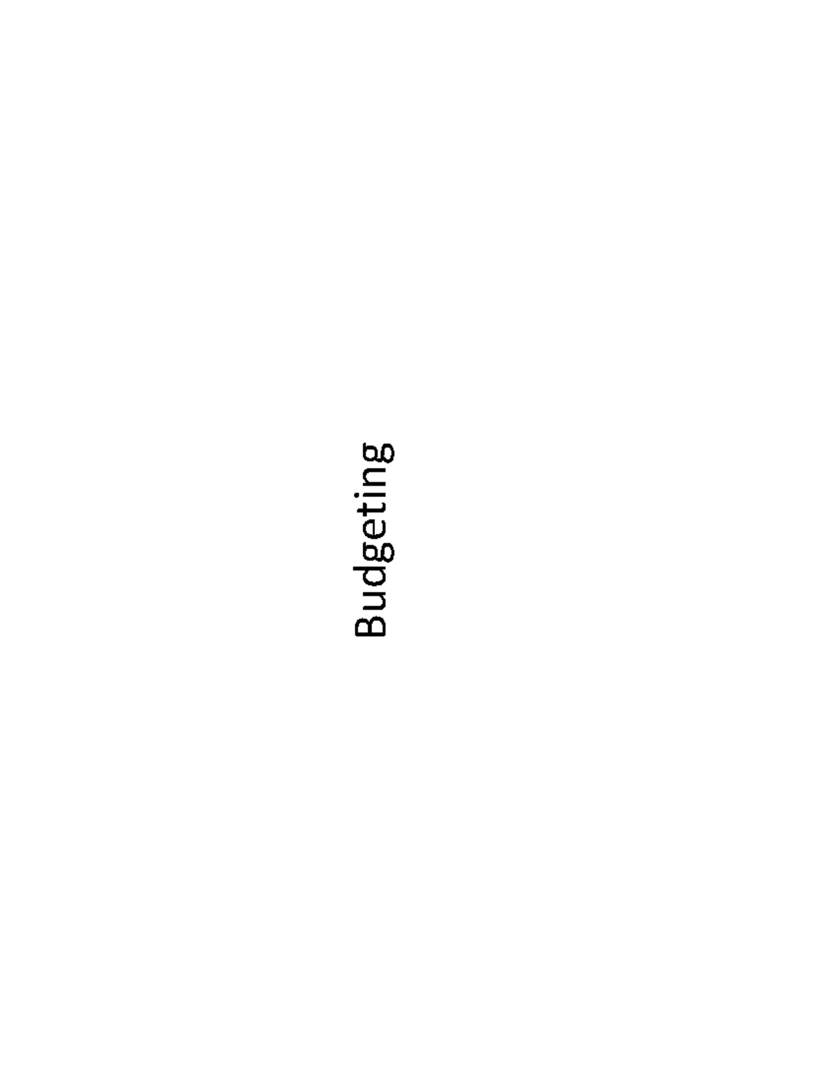 Chapter 6 Budgeting Budgeting Have You Done A Personal Budget Plan 