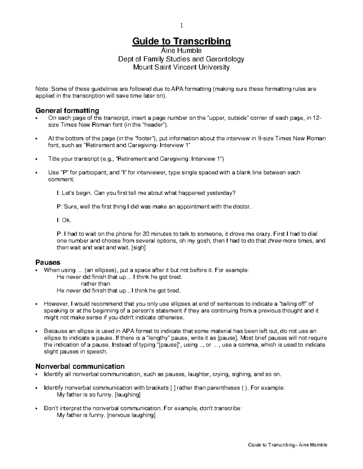 Guide-for-Transcribing after conducting an interview: Helpful - General ...
