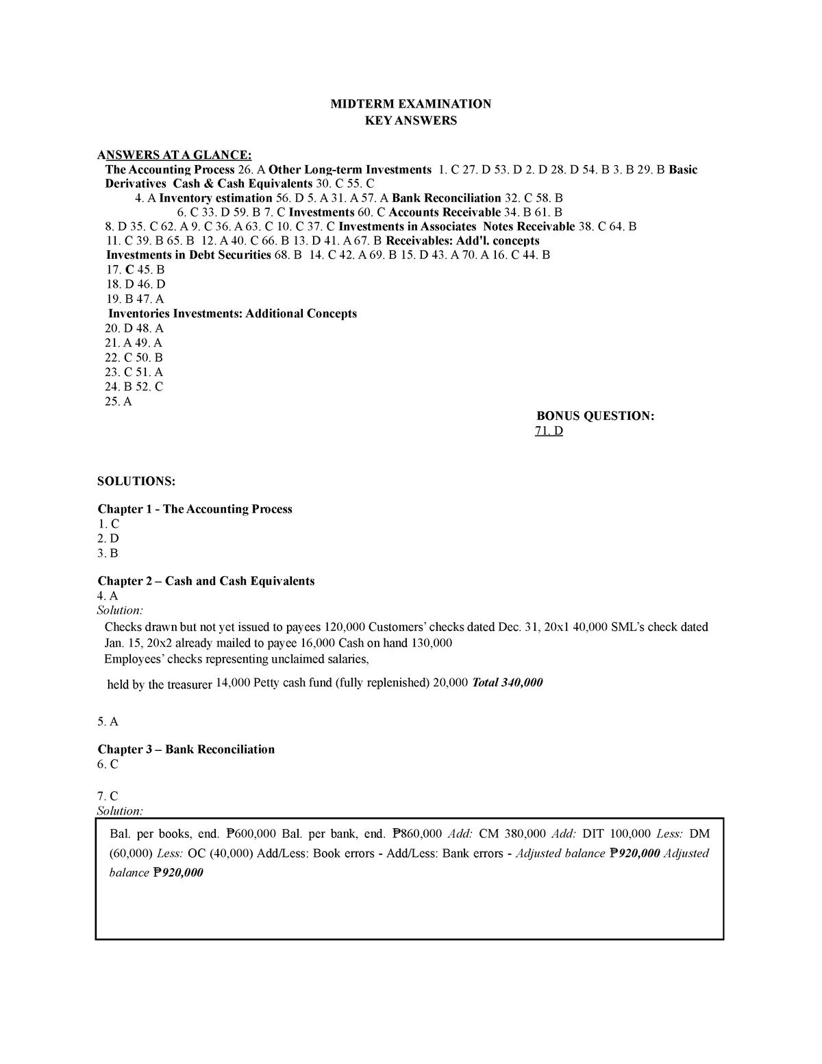 Answer KEY Midterm Examination Intac 1 - MIDTERM EXAMINATION KEY ...