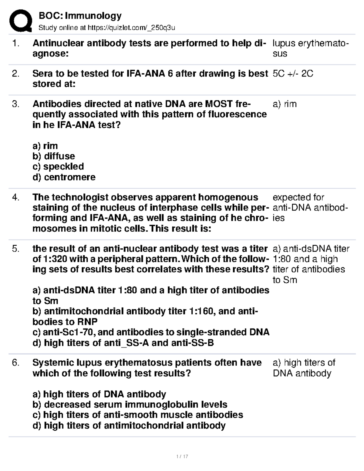 Antibodies Quizlet - p10cww3