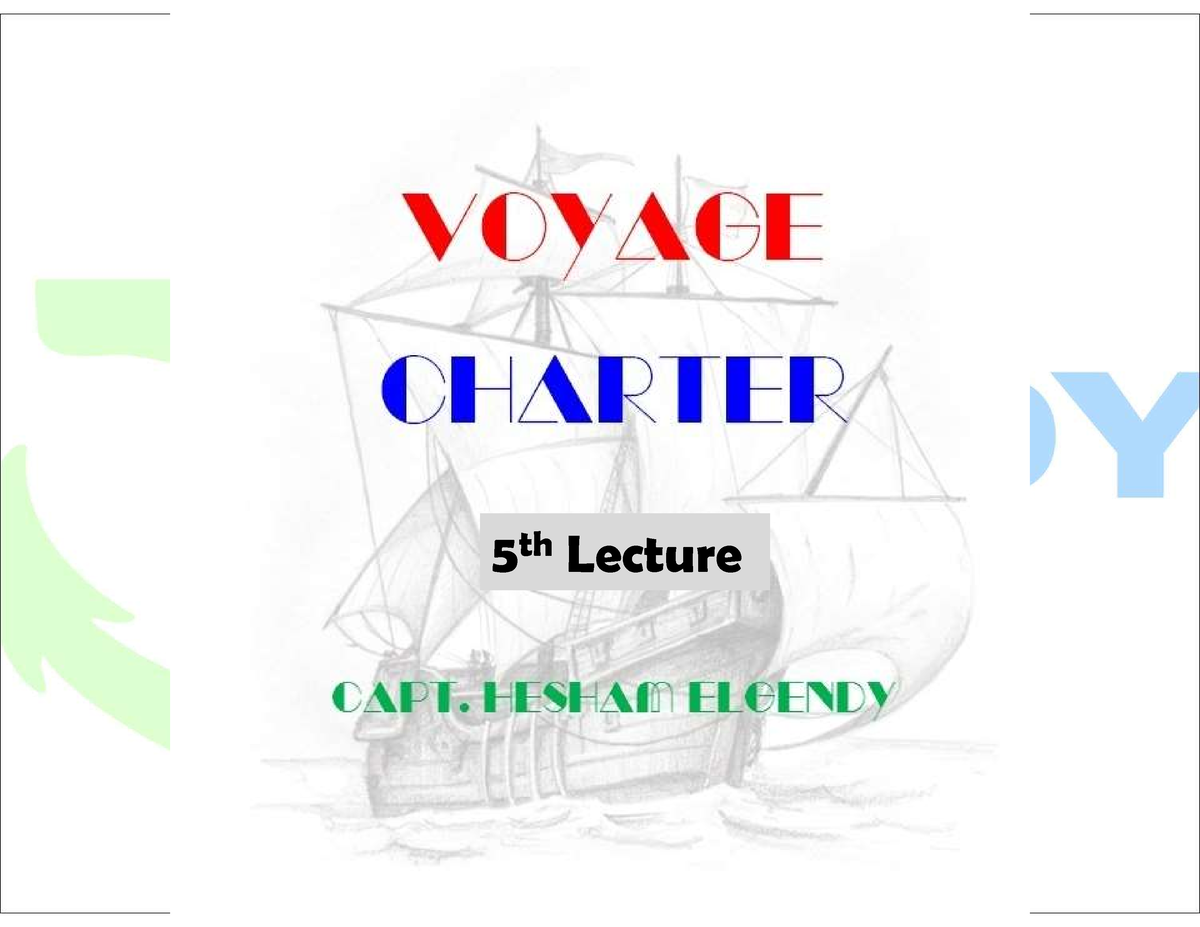 voyage cost definition