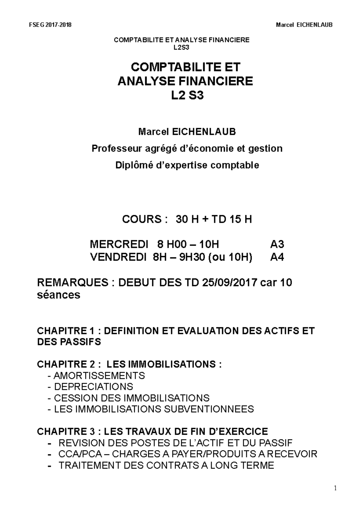 CHAP 1 DEF Actifs Passifs - FSEG 2017-2018 Marcel EICHENLAUB ...