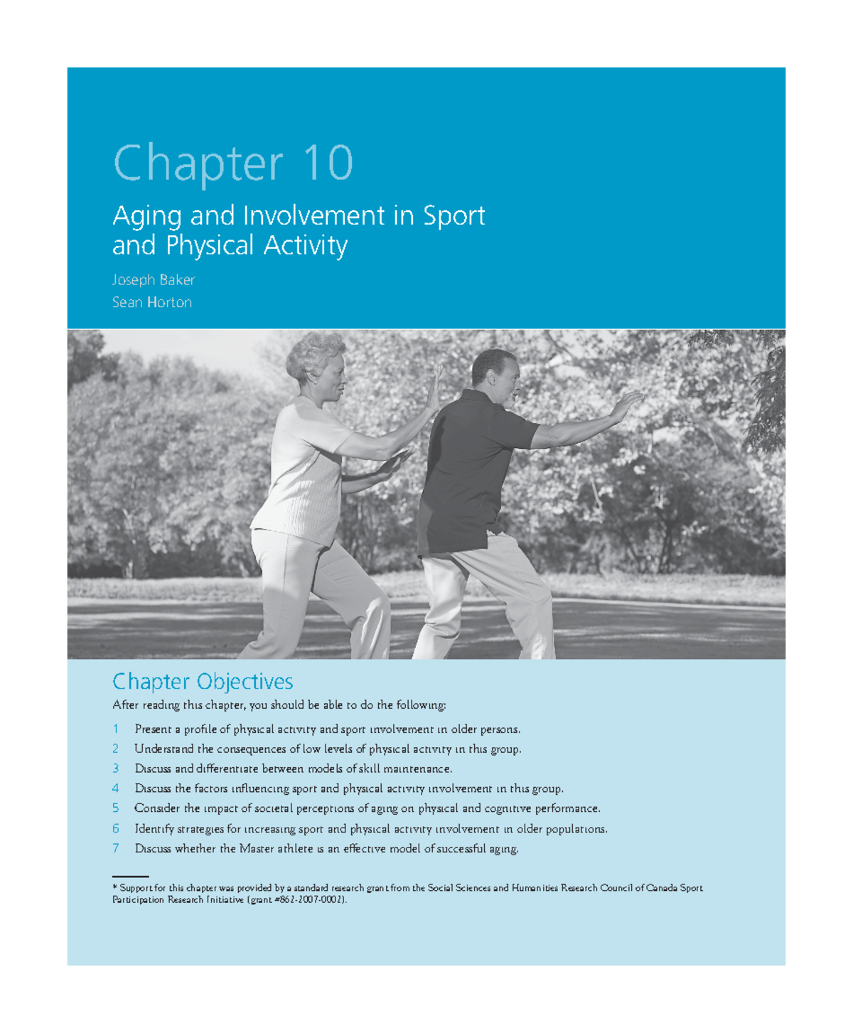 Chapter 10 sport and exercise psychology a canadian perspective