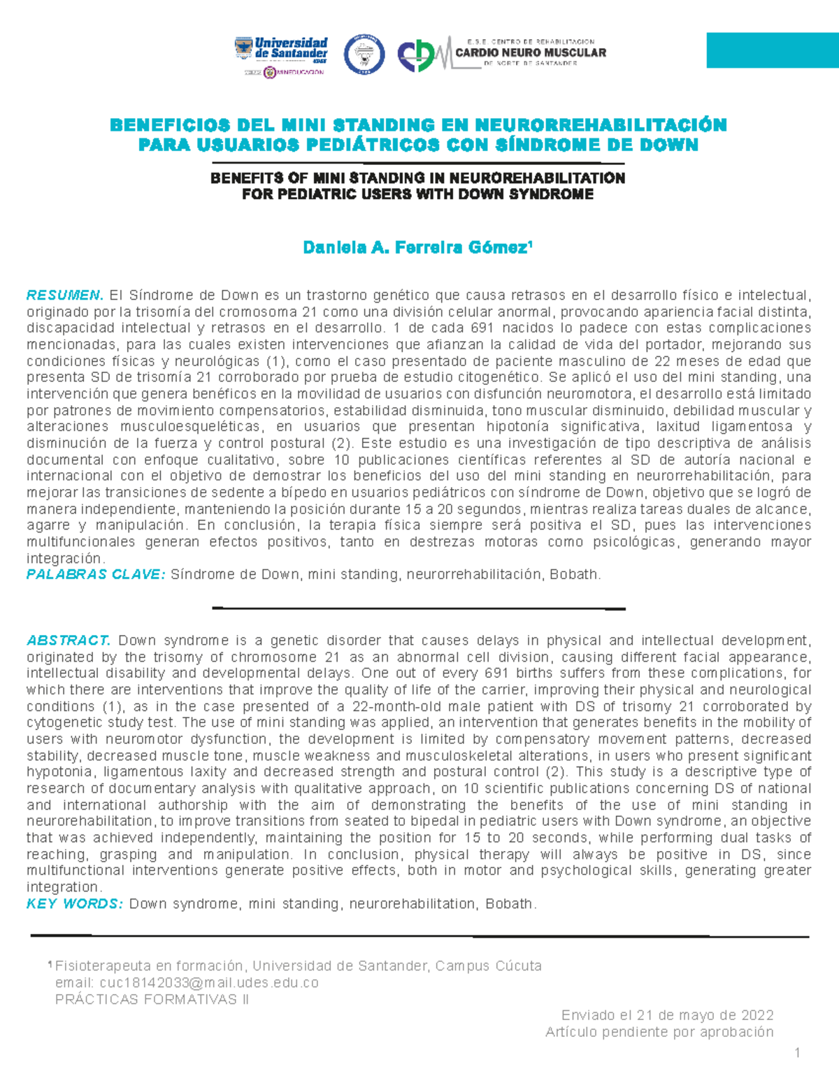 Beneficios del mini standing en neurorrehabilitación para usuarios ...