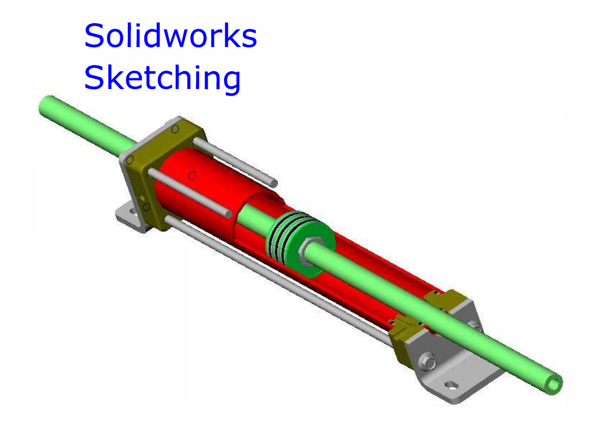 Sketching Notes - Diploma course - Computer Solid Modeling - Solidworks ...