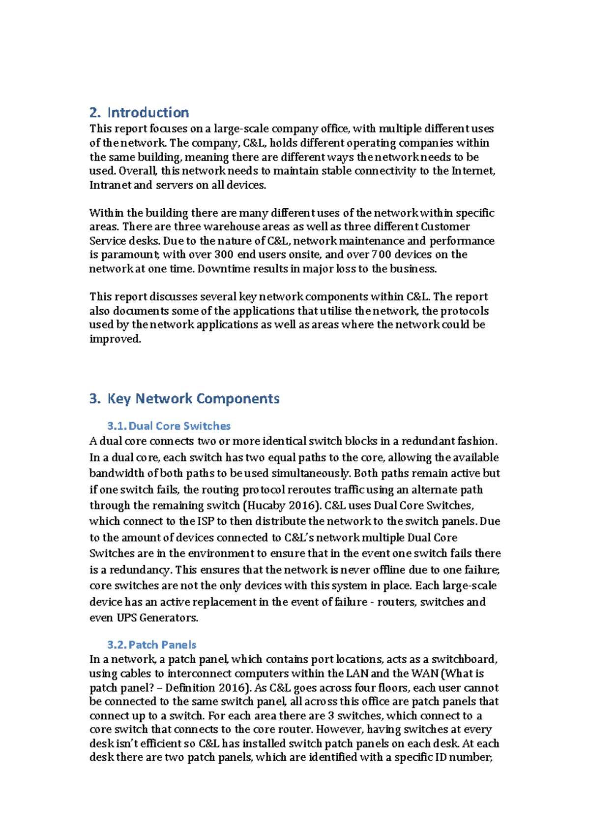 Assignment 1 Individual Network Analysis Report and Essay 2