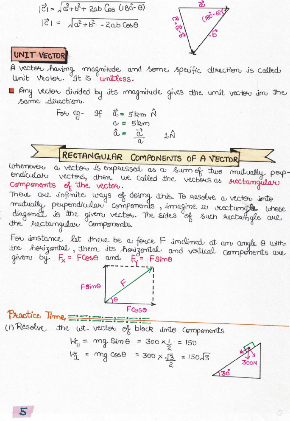 B - Scalars Notes - Spring 23 - PHYS 2021 - Studocu