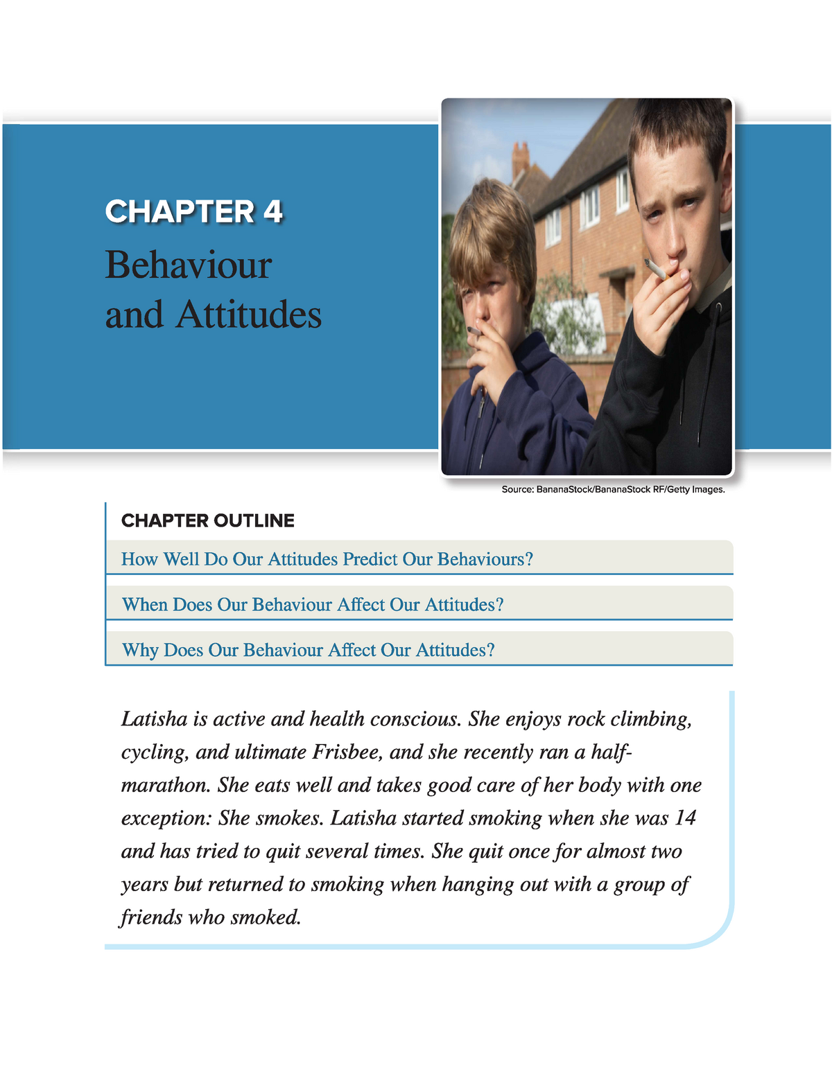 Chapter 4 - Behavior AND Attitude - BS In Psychology - Studocu