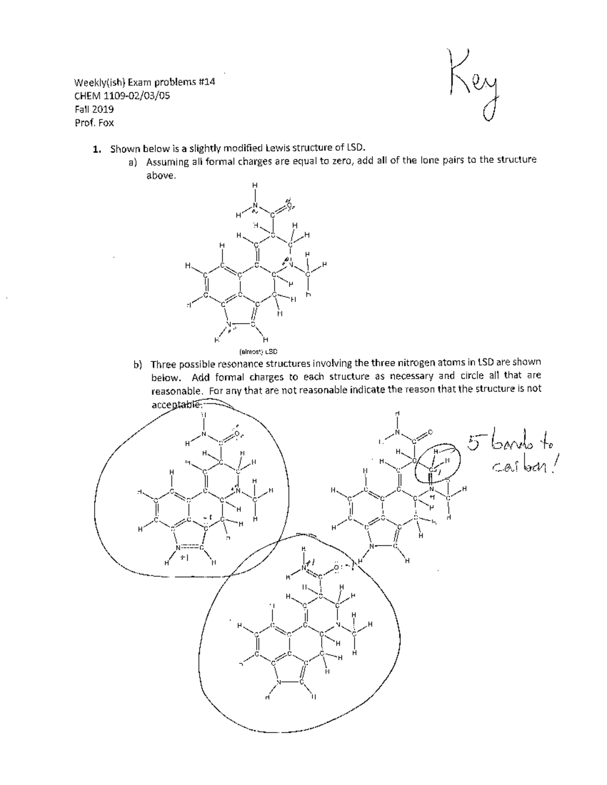Weekly(ish) exam practice 14 key - 215 - Studocu