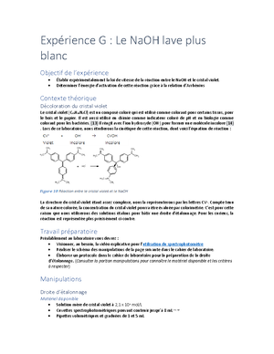 Chapitre 1 - Chap1 Chimie Des Solutions - Notes De Cours 1 – Chapitre 1 ...