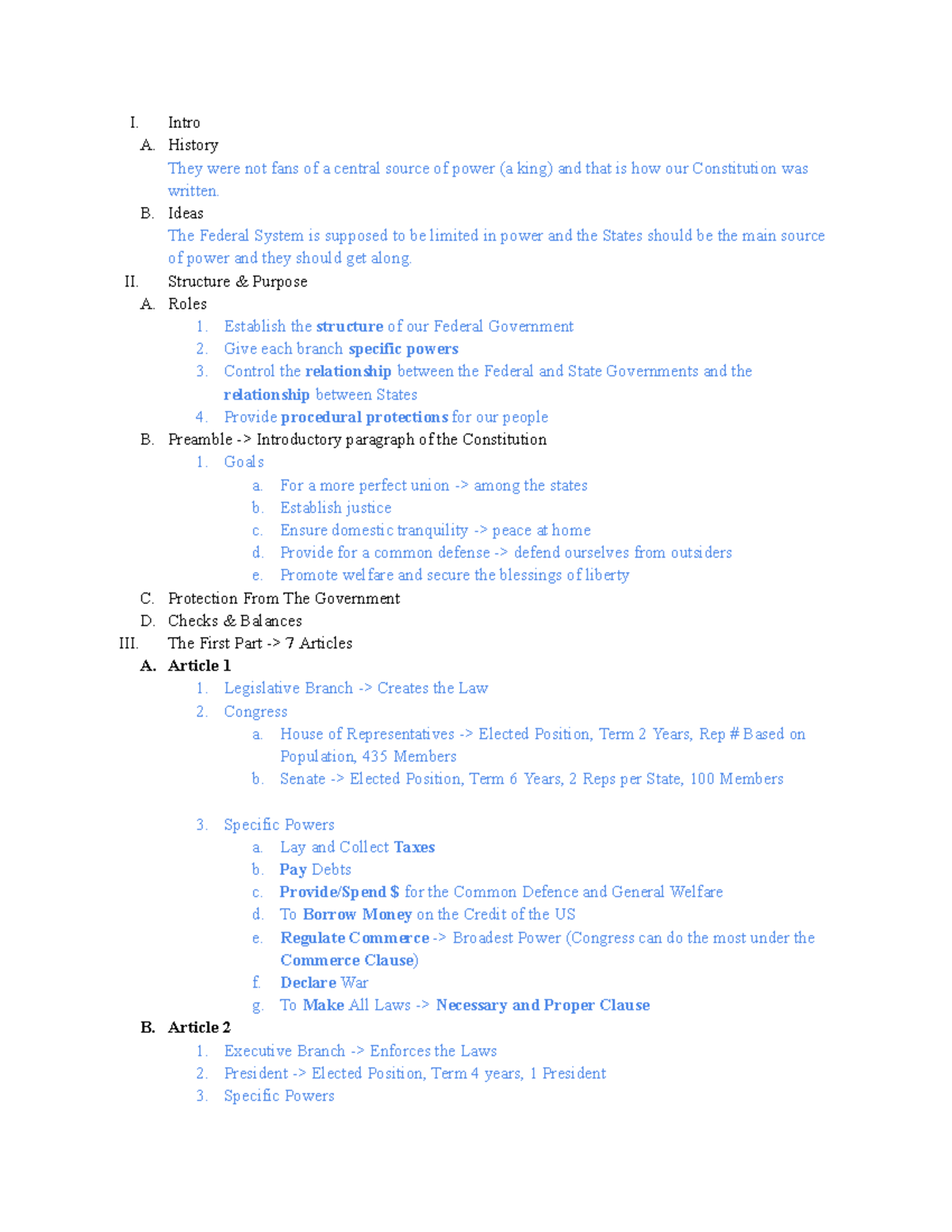 MGT 340 - Chapter 2 - MGT 340 IN CLASS NOTES - I. Intro A. History They ...