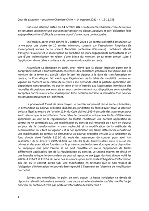 Revirement DE LA Jurisprudence CRUZ - REVIREMENT DE LA JURISPRUDENCE ...