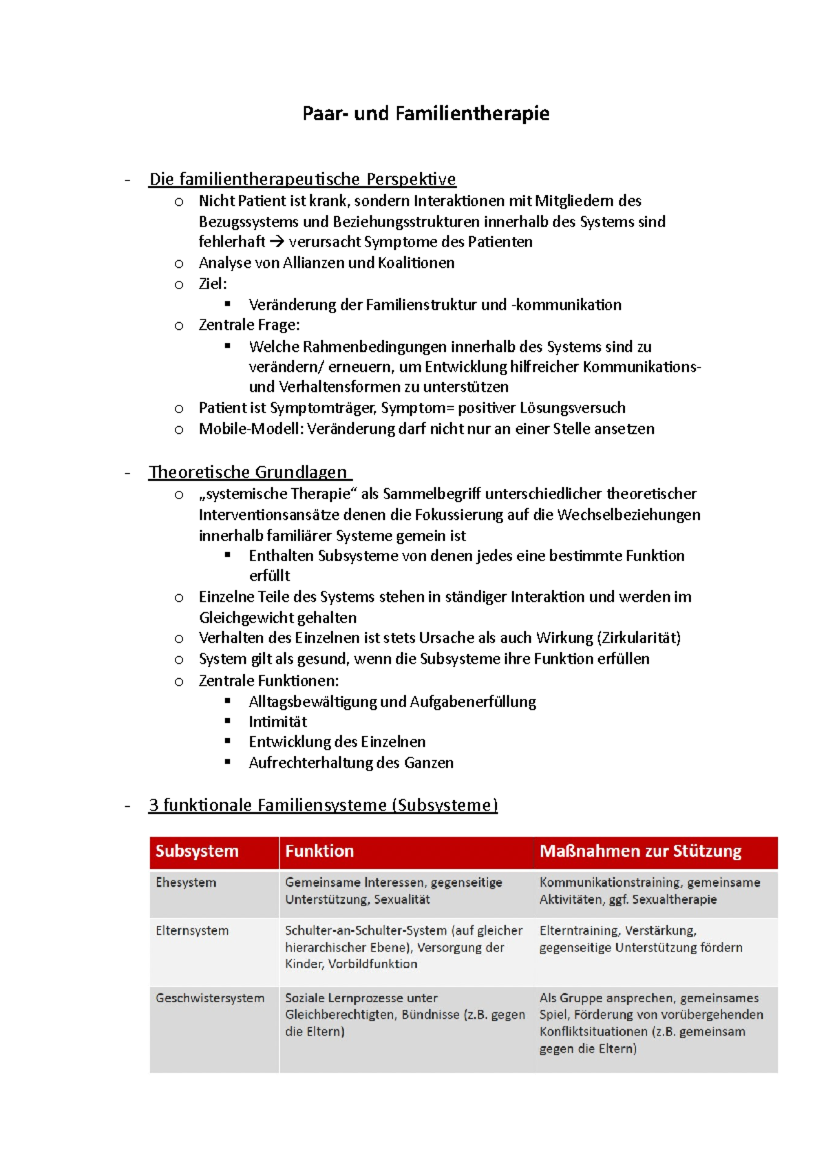 10. Paar- und Familientherapie - Paar- und Familientherapie - Die ...