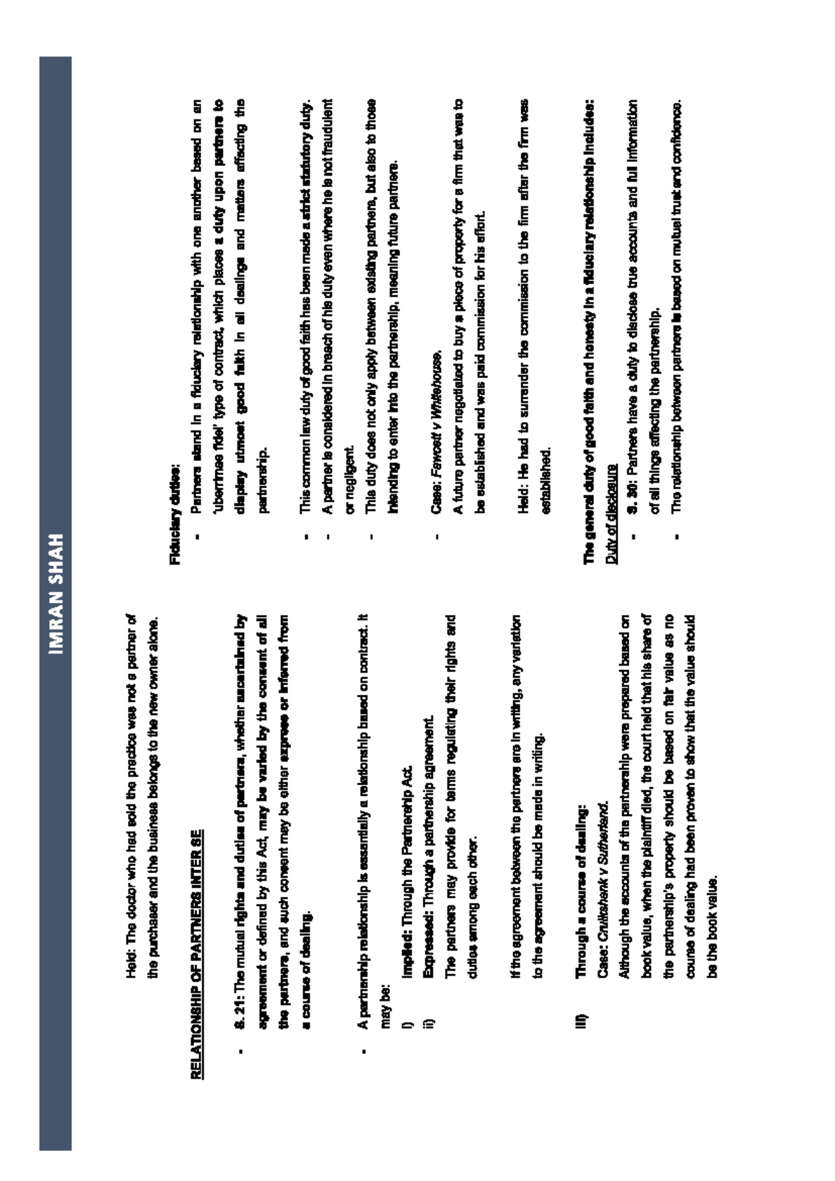 Interse - Comprehensive and well-structured notes covering [topic ...