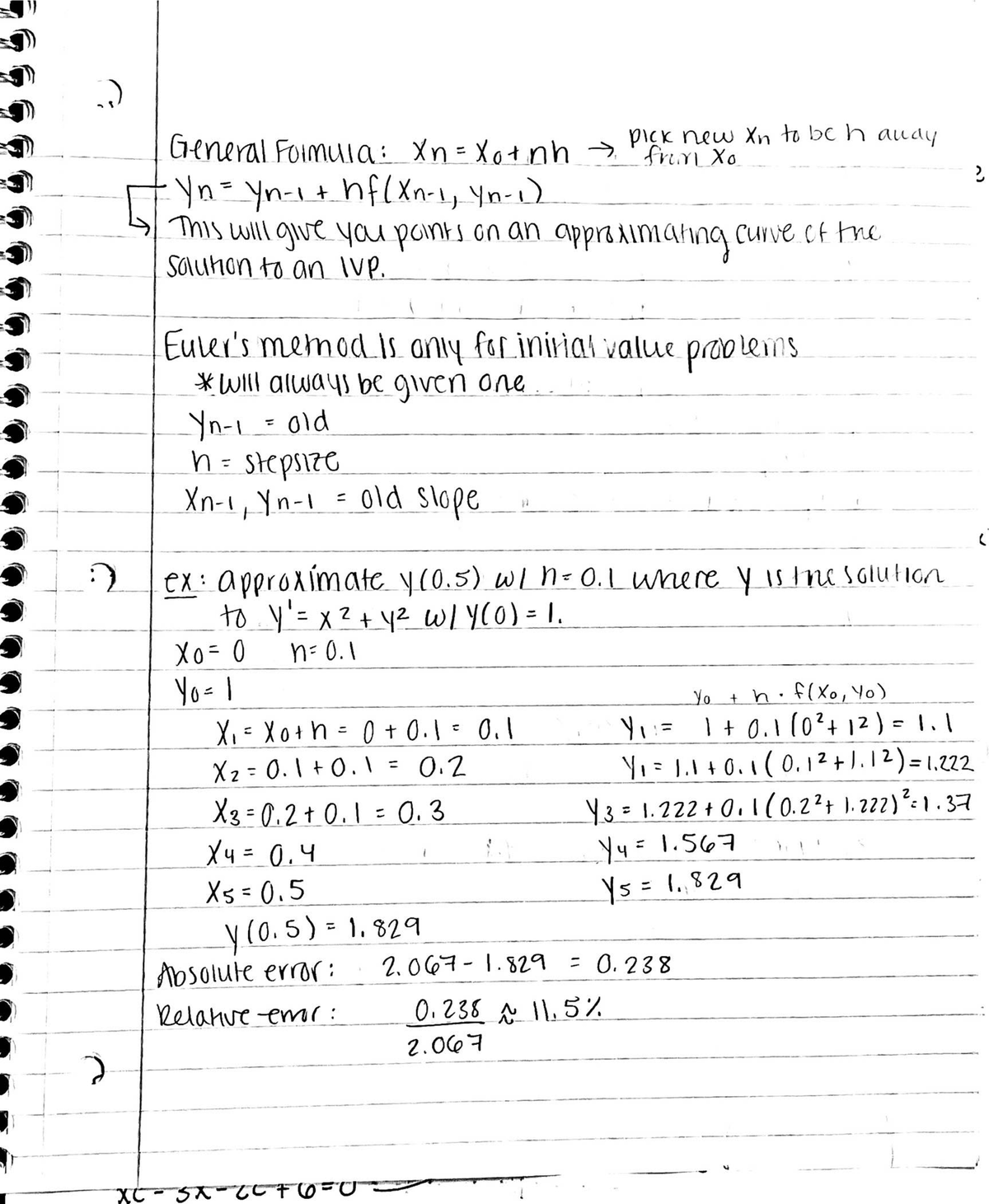 Differential Equations Notes - MATH 2410Q - Studocu