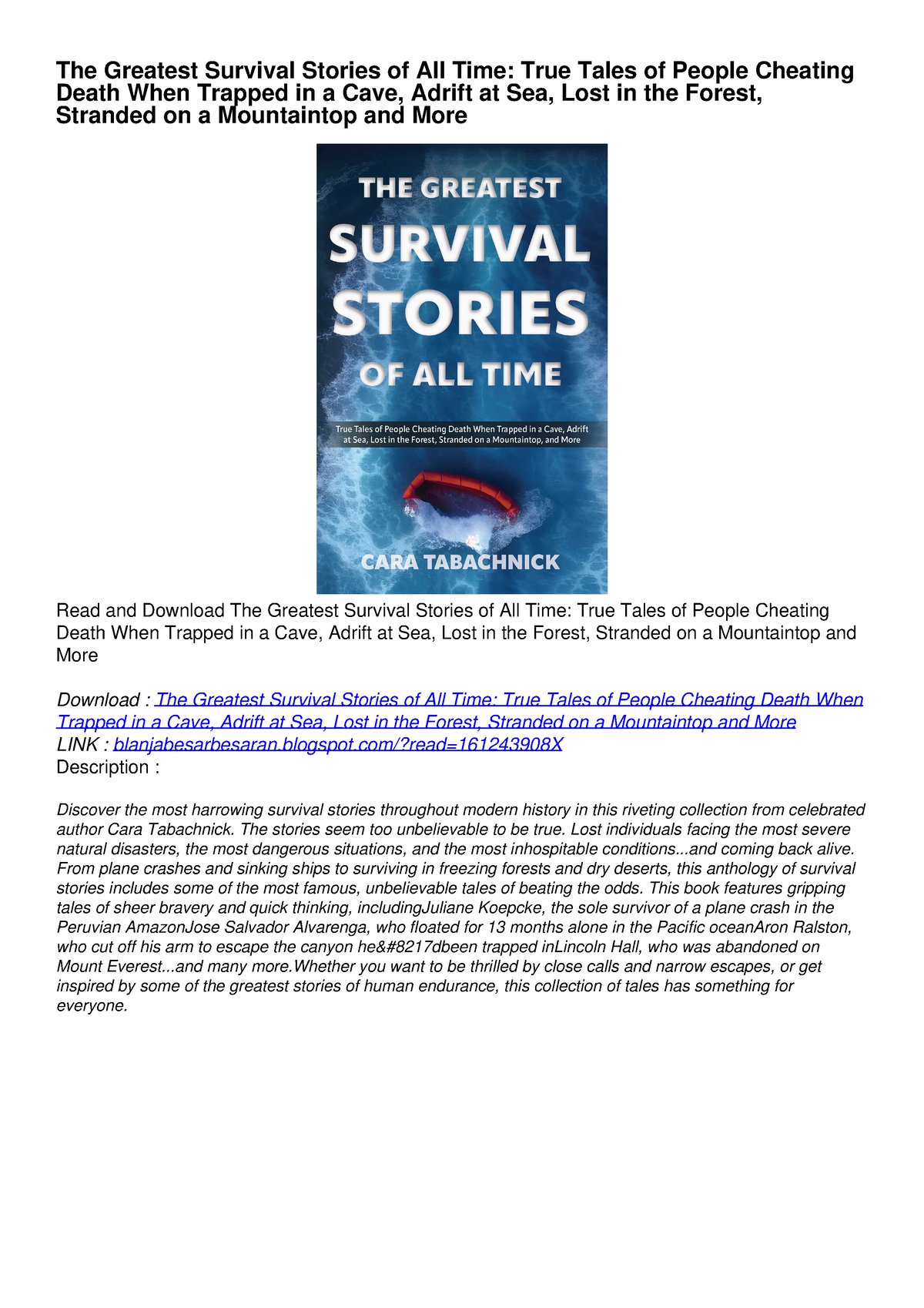 pdf-download-the-greatest-survival-stories-of-all-time-true-tales-of