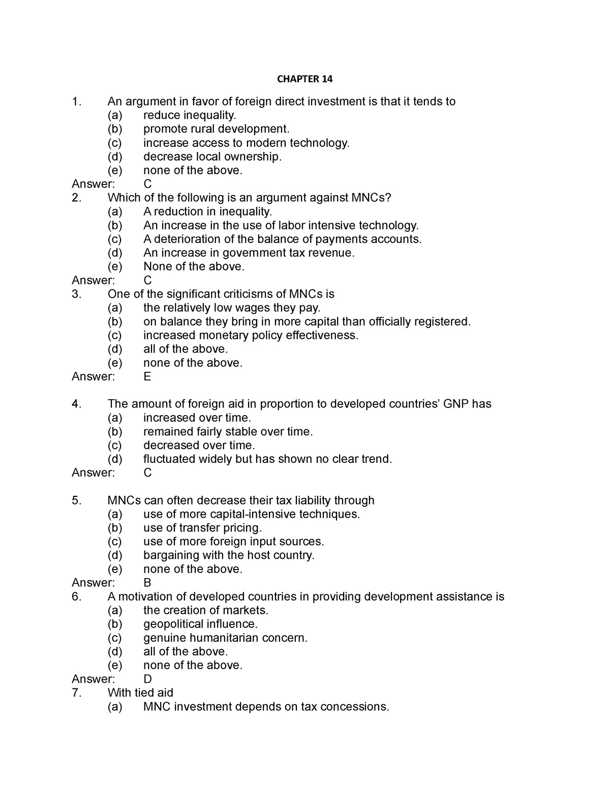 Print-chap-15 - lecture notes - CHAPTER 14 An argument in favor of ...