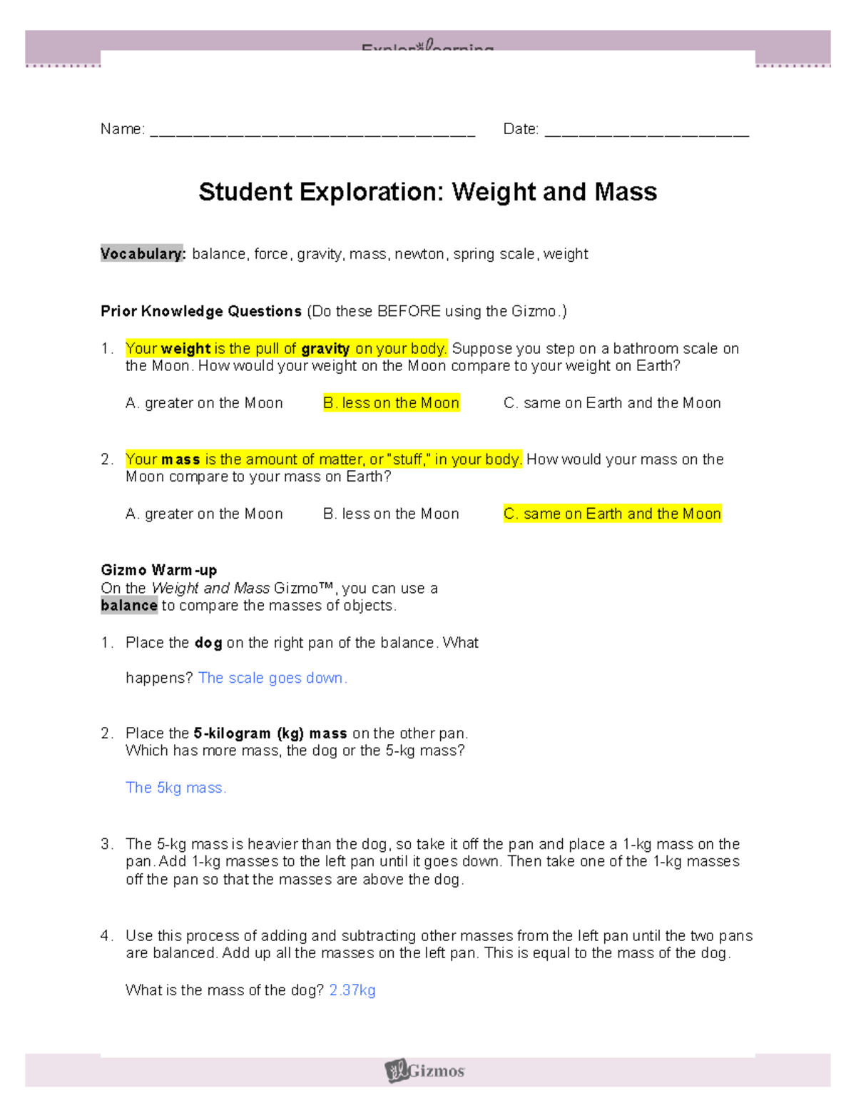 weight-mass-student-1-name