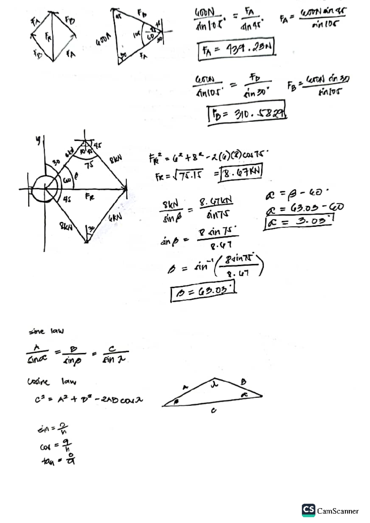 Statics of Rigid Body Notes Module 1 - Studocu