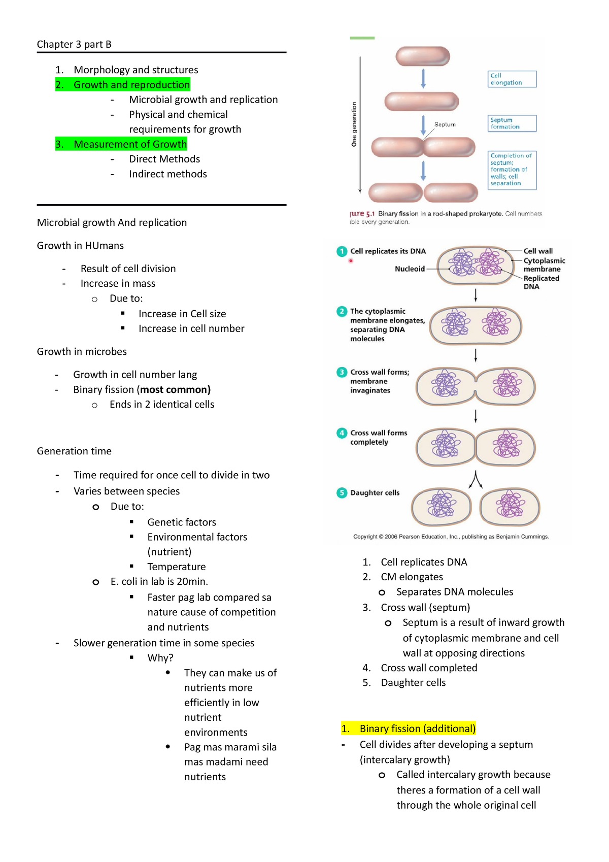 Chapter 3 Part B Microbial GROWTH - Chapter 3 Part B 1. Morphology And ...