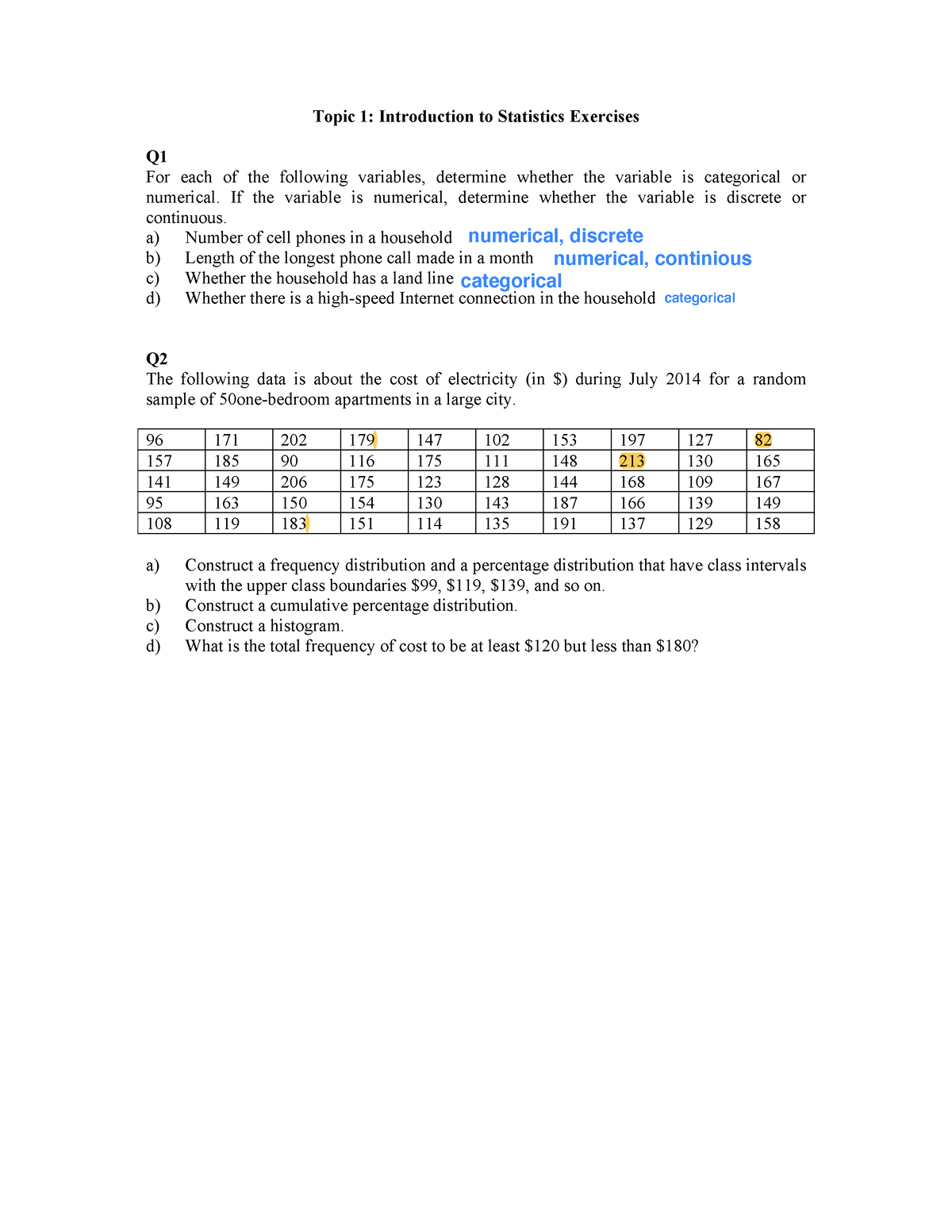 Topic 1 Questions - Cb2200 Practice - Topic 1: Introduction To ...