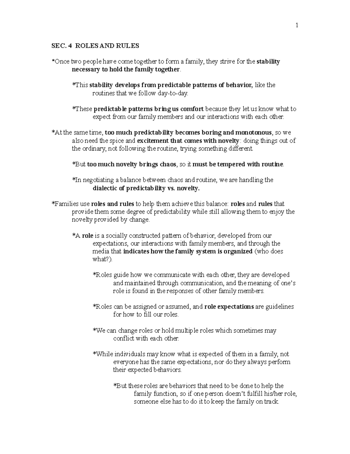 SEC. 4 Roles and Rules - Probes - 1 SEC. 4 ROLES AND RULES two people ...