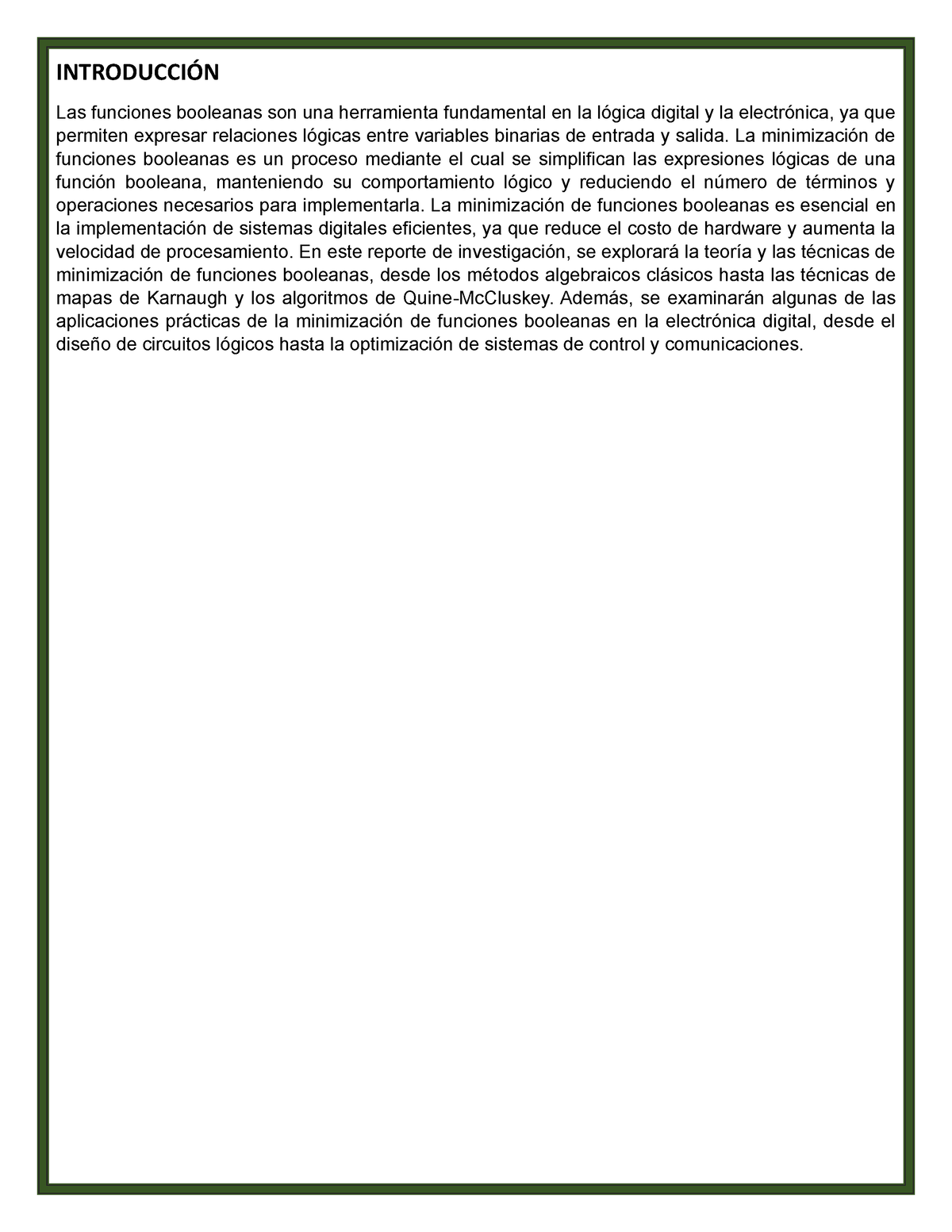 Reporte De Laboratorio Practica 5 Actualiz - INTRODUCCIÓN Las Funciones ...