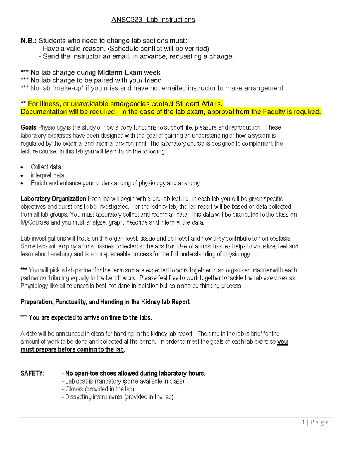 Mam. Phys. Lab book Lab book N. Students who need to change lab