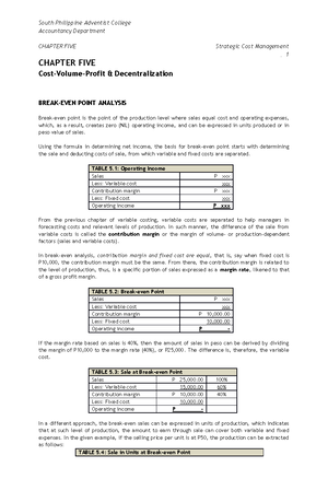 POM Module 3 Unit 5-1 - MODULE IN Production and Operations Management ...