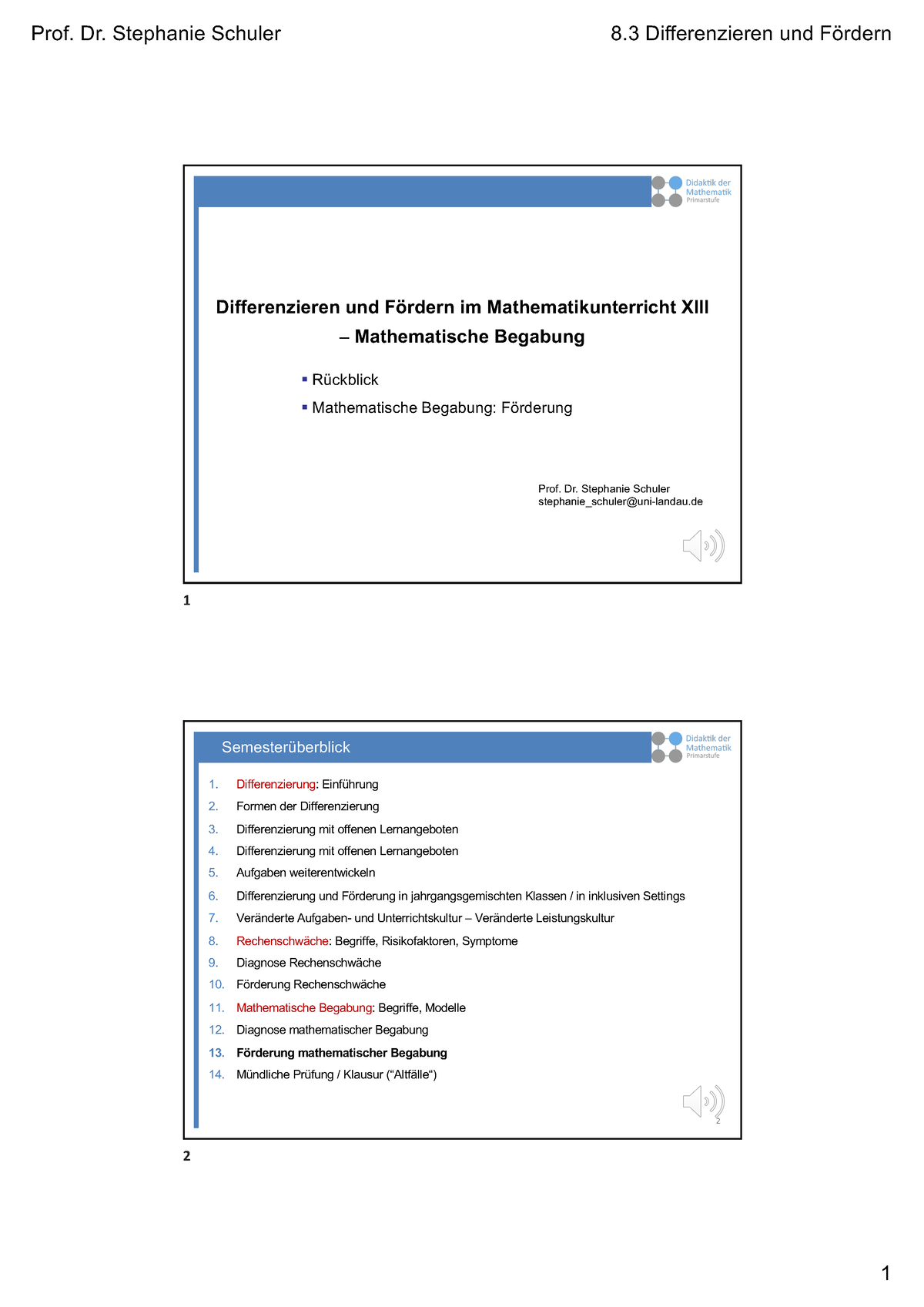 13 Differenzieren Und Fordern Mathematische Begabung Forderung ...