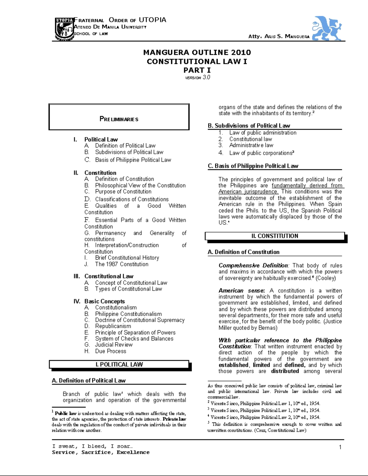 Utopia-consti-reviewer-2010-part-i-version-3 - ATENEO DE MANILA ...