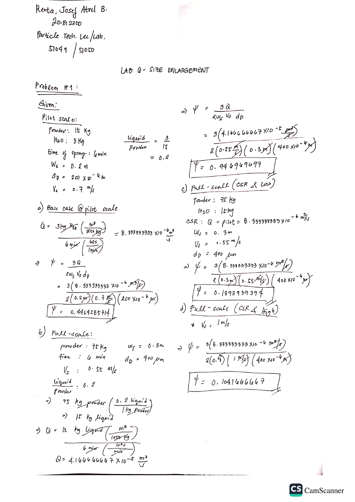 Lab6 - LAb6 - Chemical Engineering - CamScanner - Studocu