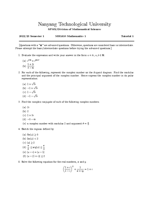 NTU - Nanyang Technological University - Studocu