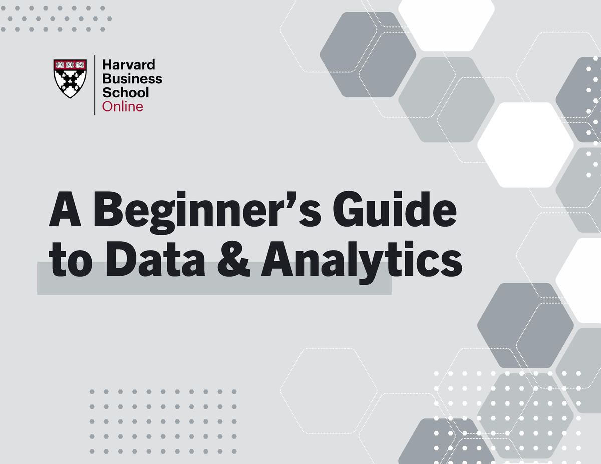 A Beginners Guide To Data And Analytics - A Beginner’s Guide To Data ...