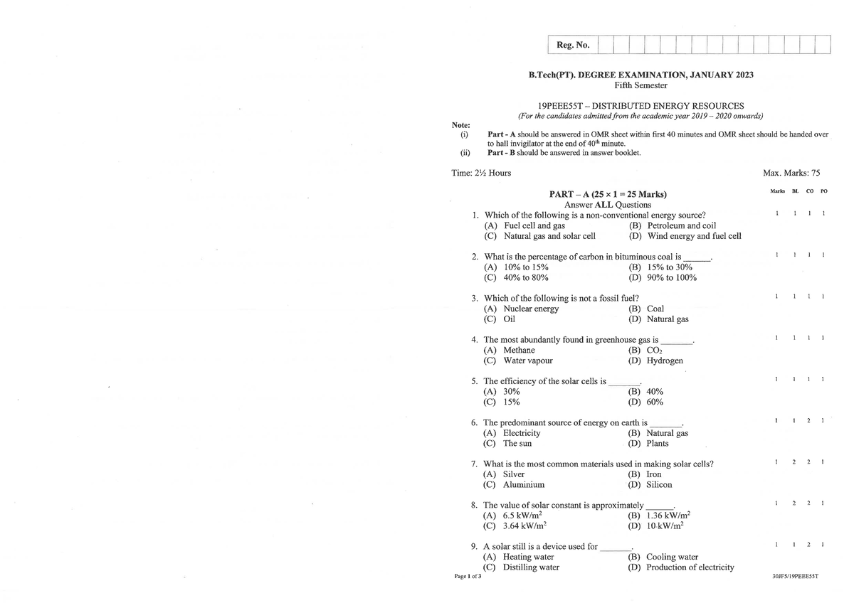 19PEEE55T5 Sem Power System Operation & Control Studocu