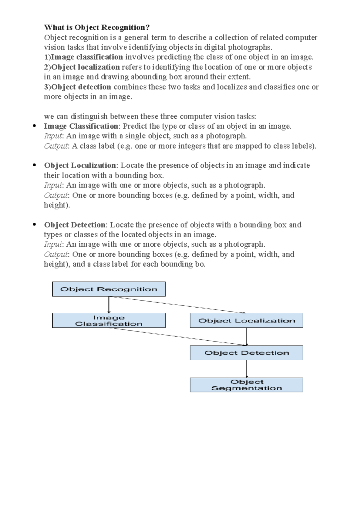 Deep learning material unit-5 - What is Object Recognition? Object ...