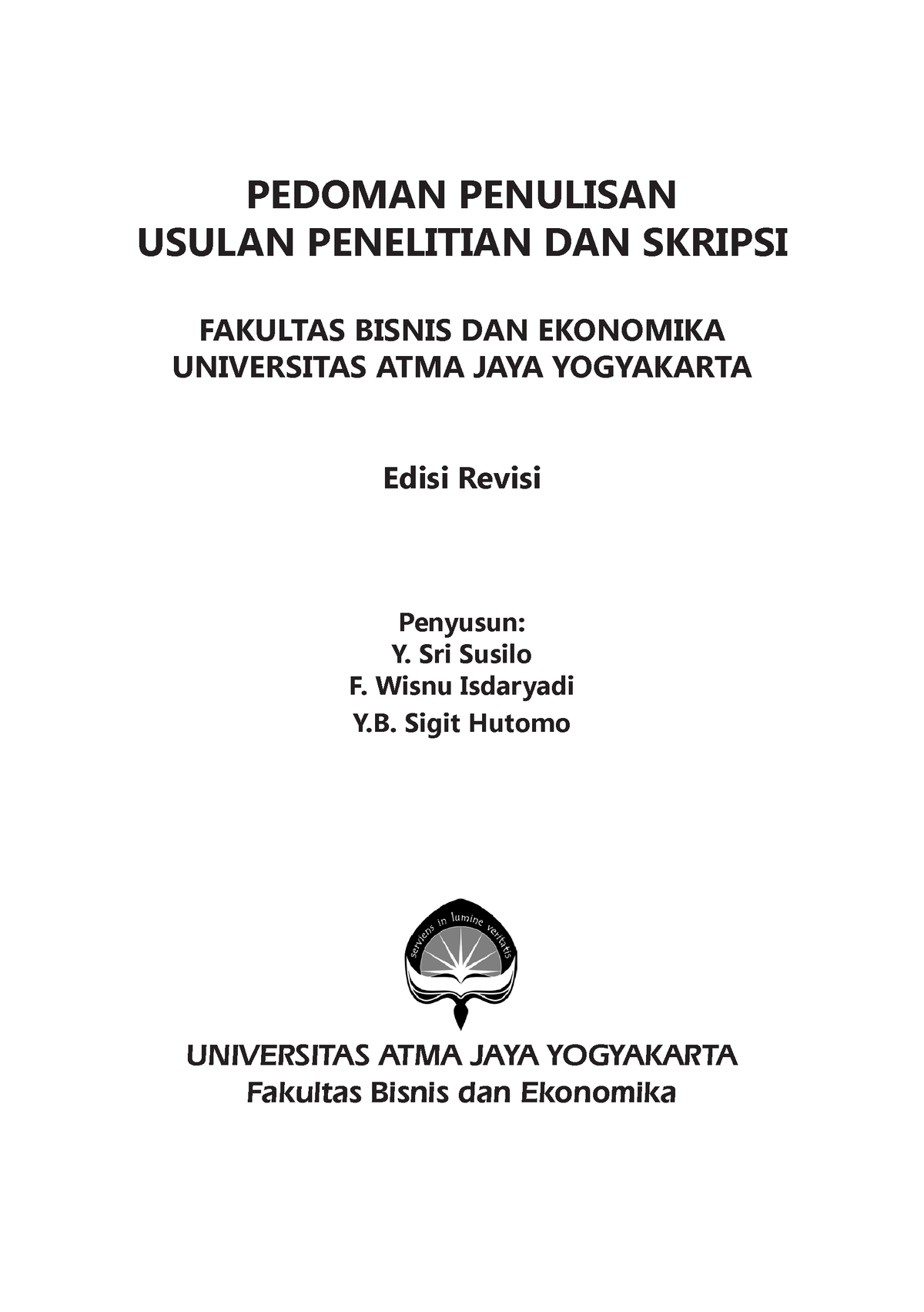 Pedoman Penulisan Revisi 2019 ACC Cetak - PEDOMAN PENULISAN USULAN ...