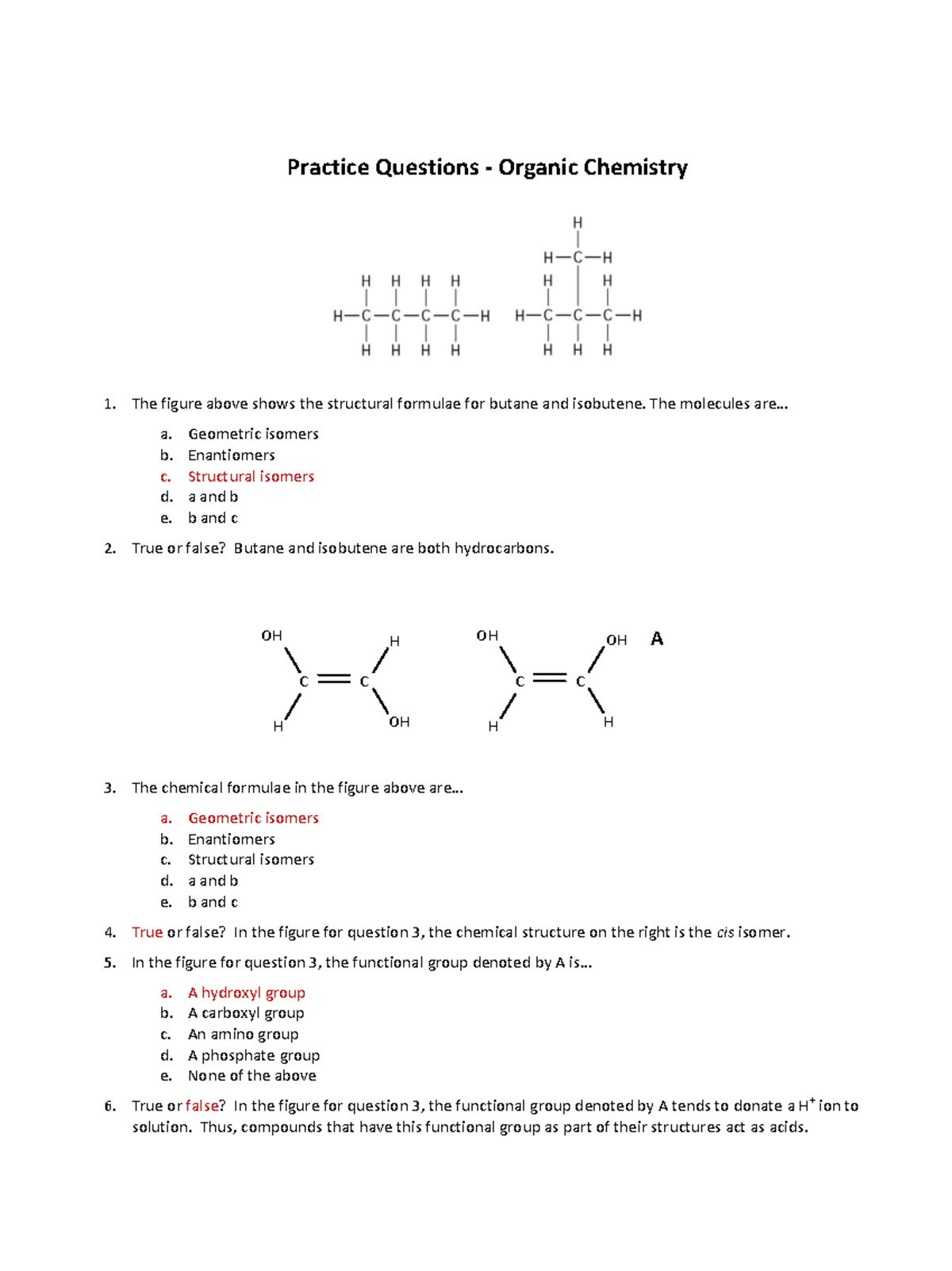 organic-chemistry-practice-questions-key-practice-questions