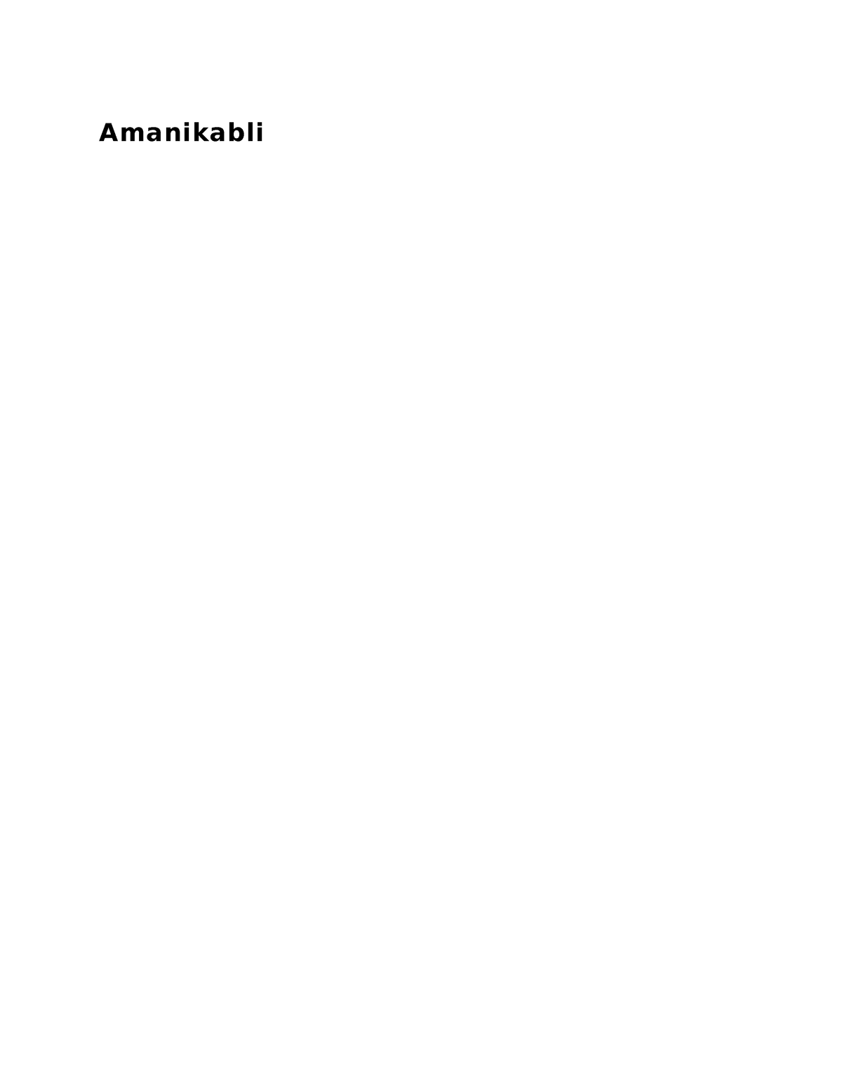 Amanikabli - Asean Literature - Amanikabli Original illustration ...