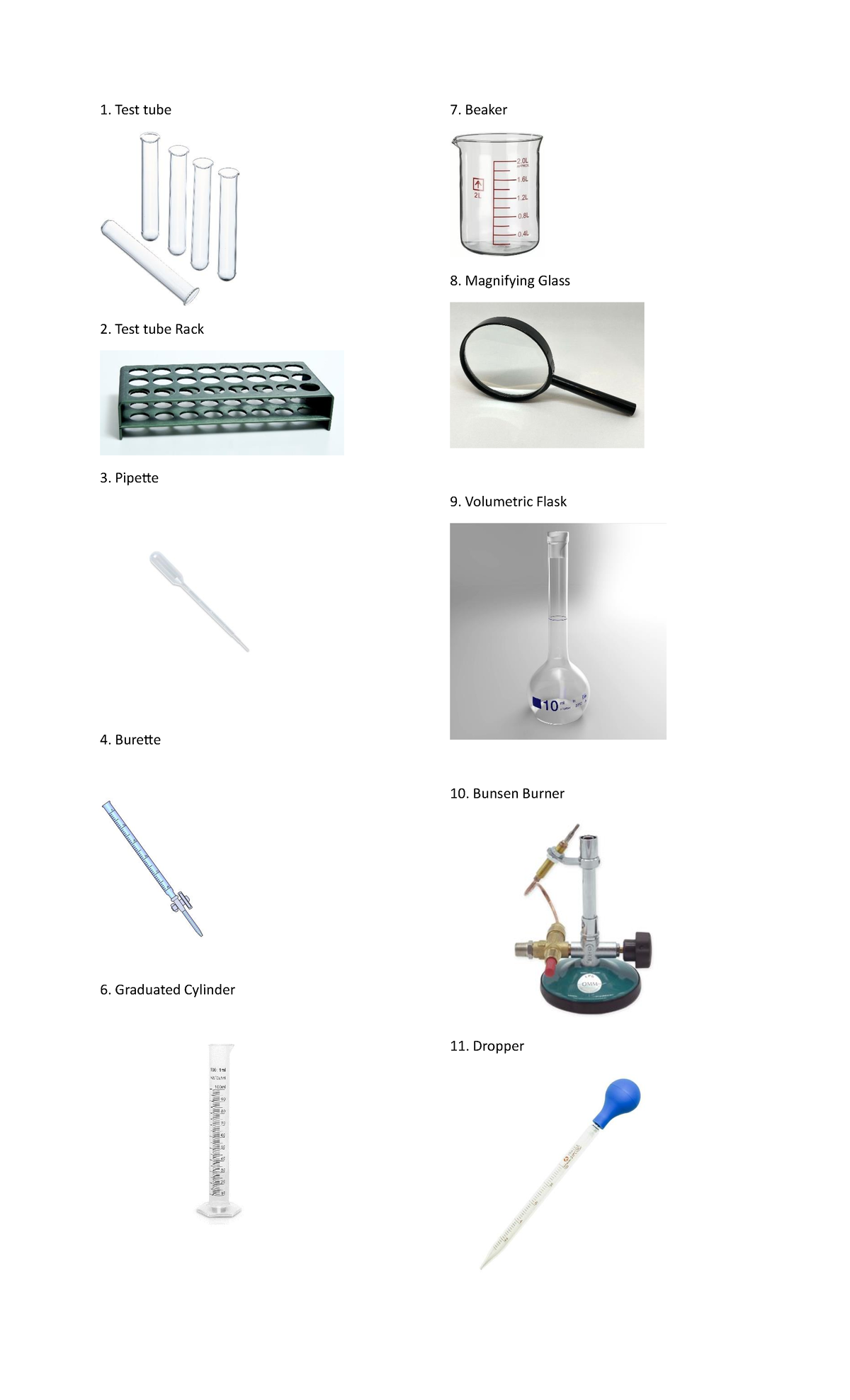 Lab apparatus - fdf - English Language Study - Test tube Test tube Rack ...