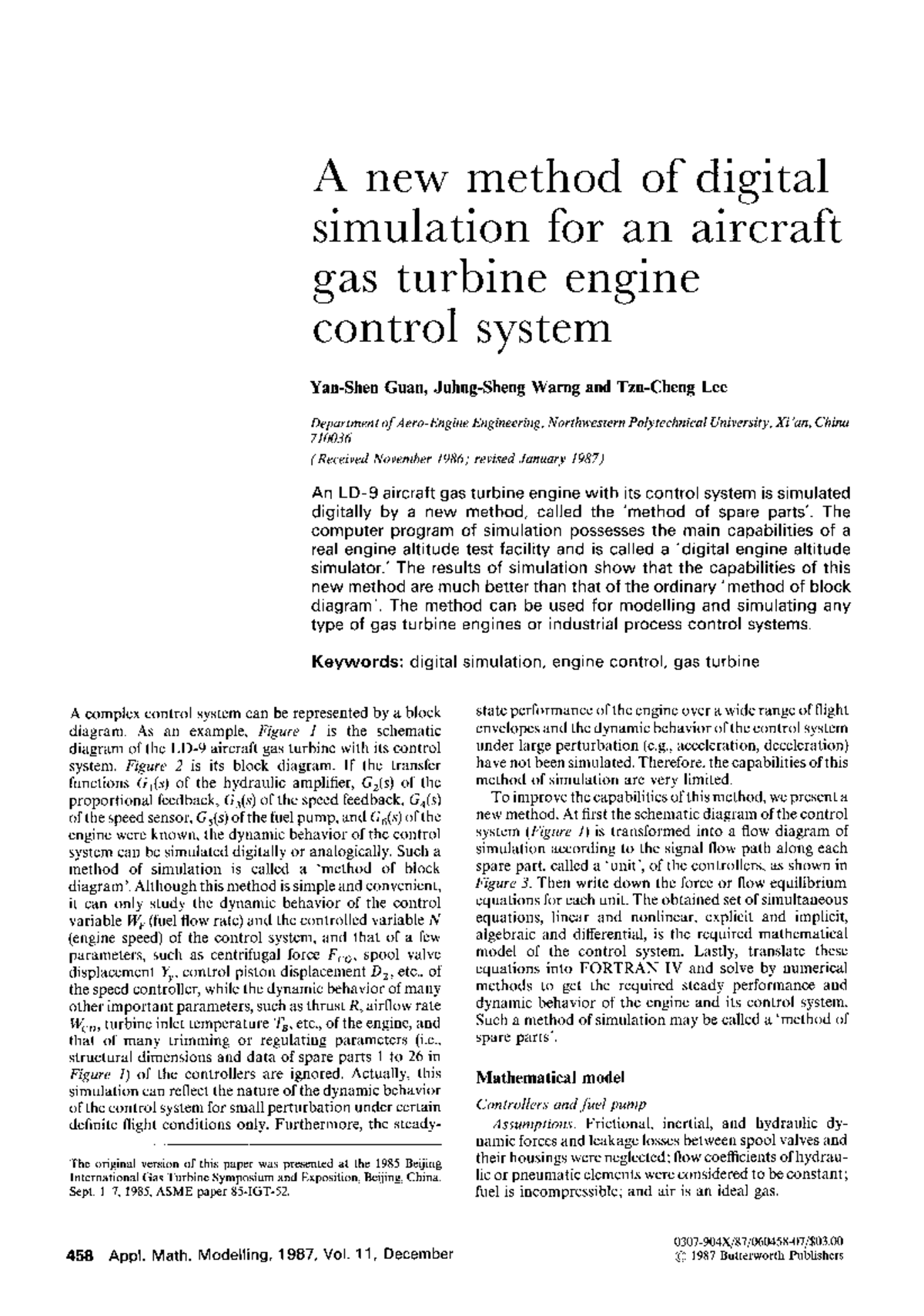 1-s2 - Lecture notes 1 - A new method of digital simulation for an ...