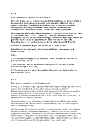 [Solved] Spinal Chock Och Dess Symtom Orsak Patofysiologi Och Akut ...