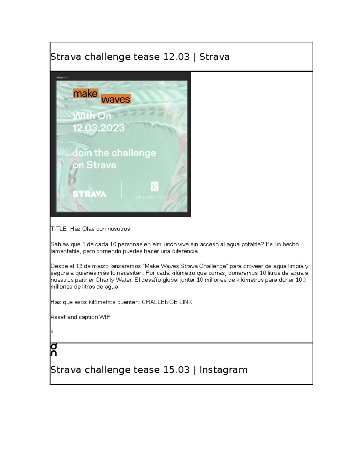 Traducciones posts Strava Challenge - Strava challenge tease 12 ...